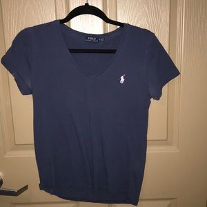 navy blue polo tshirt